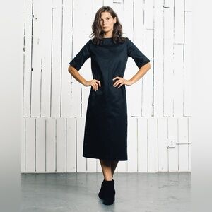 Wolcott Takemoto New York NWT Cotton Hamlet Multi-Way Dress Black Small